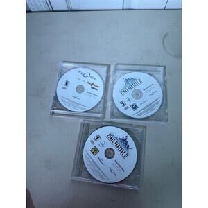 Final Fantasy XI Online Windows Video Game MMORPG Square Enix PC Disc Set